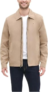 Tommy Hilfiger Mens Lightweight Microtwill Golf Sport Coat