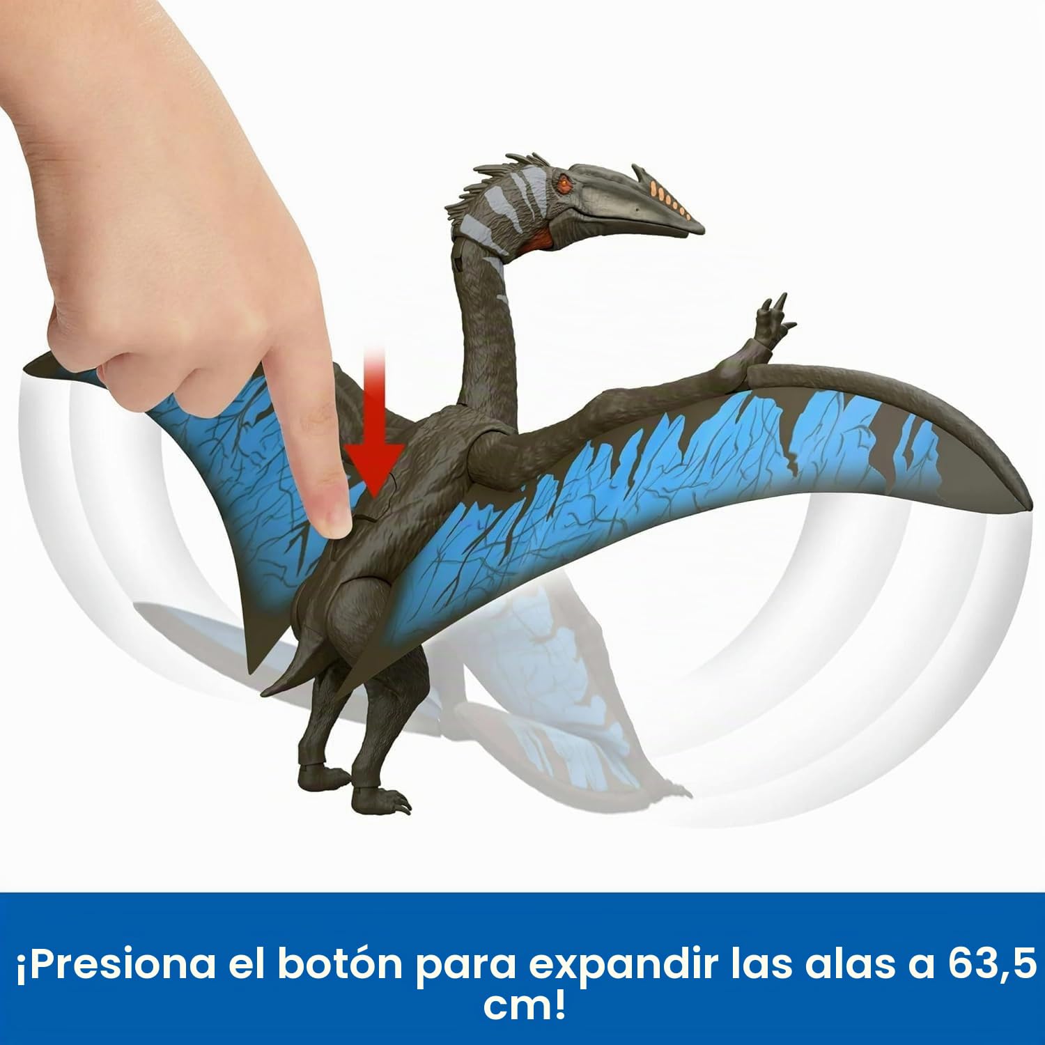 Jurassic Rebirth - Emboscada aérea gigante Pterosaurio Quetzalcoatlus, Era Cretácico