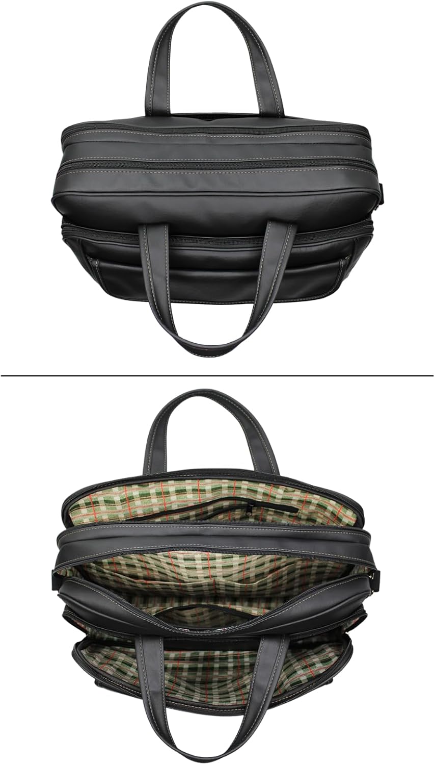 Lenna's Bolsa Pasta Maleta de Mão com Estilo Executivo Masculino Feminino Para Notebook Lenna's Bolsa Pasta Maleta de Mão com Estilo Executivo Masculino Feminino Para Notebook