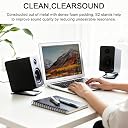 ZORBES 2 Pack Desktop Speaker Stand, Universal, Supports Up to 4.5kg gallery image