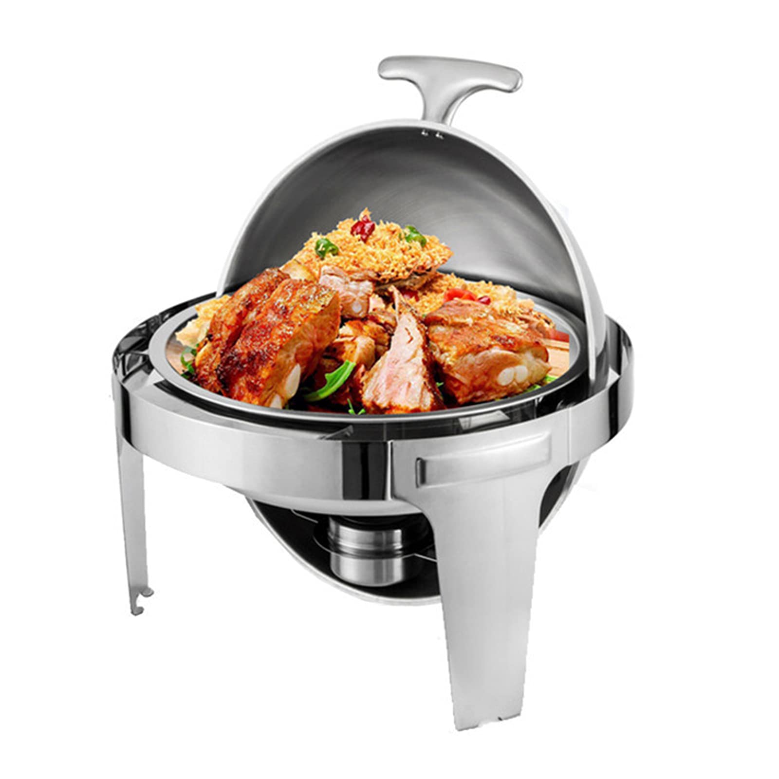 Ensembles de réchauffeurs de buffet ronds pour garder vos plats