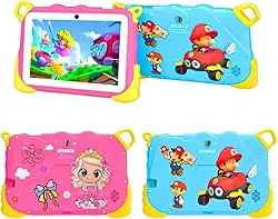 Tablet Infantil Kids Mario Smart 7” Diversão Aprendizado E Tecnologia Em Um Só Toque Dê Ao Seu Filho Uma Experiência Completa De Aprendizado E Entretenimento Digital(Cor AzuL)