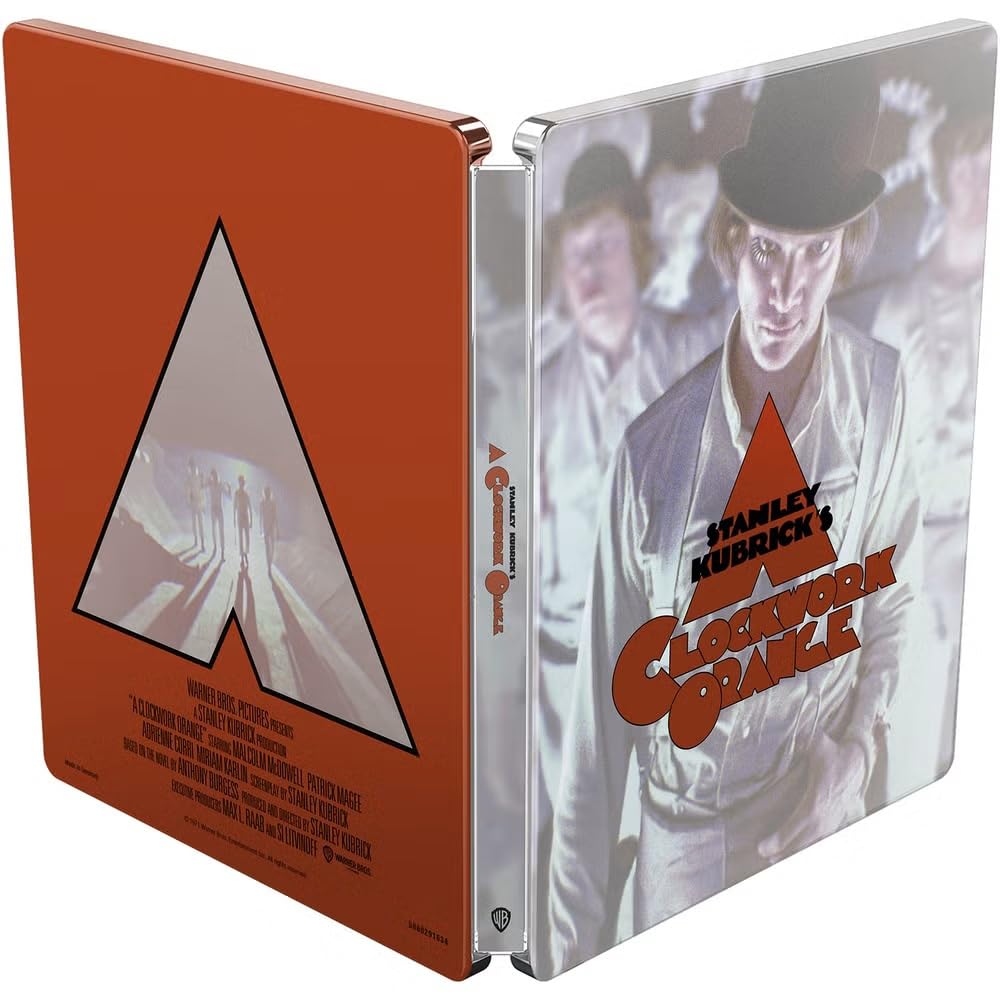 A CLOCKWORK ORANGE 4K UHD Blu-ray Digital Steelbook Limited Edition