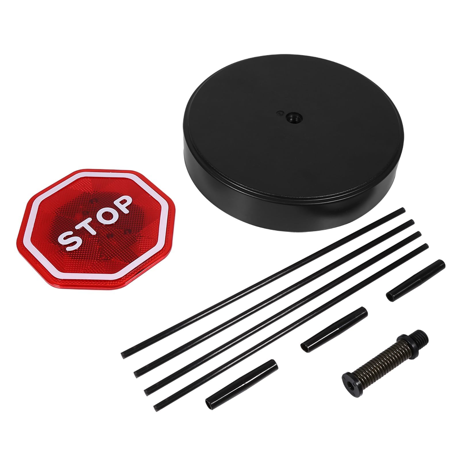 Ejoyous Sensore di Arresto del Parcheggio a LED, Sensore di Arresto a LED Lampeggiante con Supporto per L'assistente di Arresto per Il Parcheggio per i Garage Veicolo All'Indietro