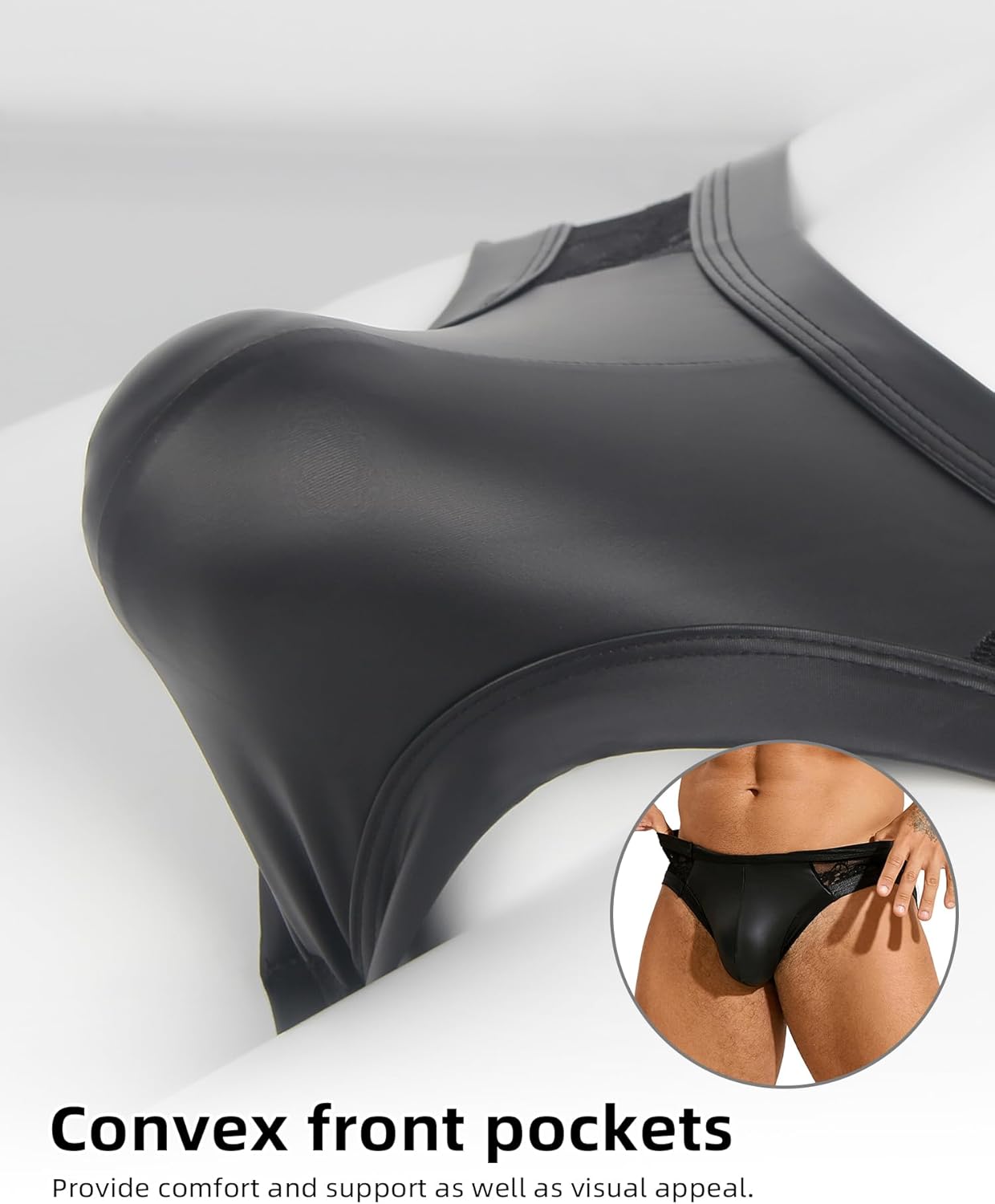 GDKKBIN Perizoma Aperto Costume Mare Uomo Slip Canotta Intima Uomo