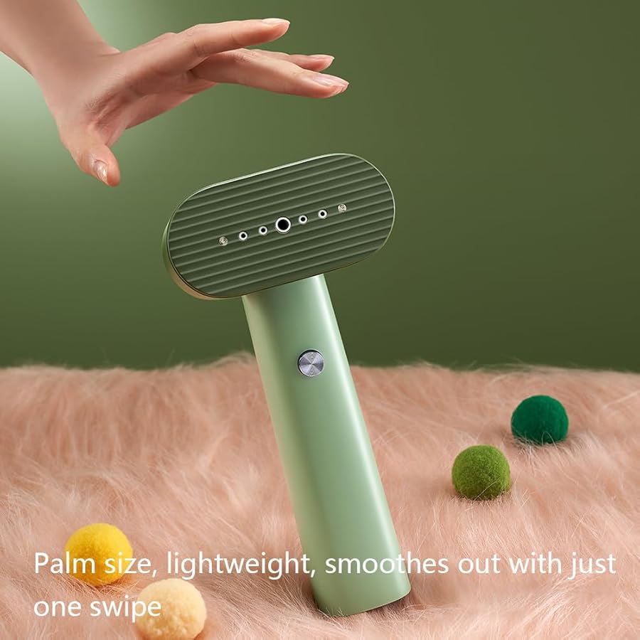 Nexdoo G6 Steamer for Clothes Portable 2-in-1 Travel Steamer Iron for Clothes, Just 0.7lbs Lightly, 10 Minutes of Continuous Steam, 900W Light Steamer for travel and home (green) - image 4