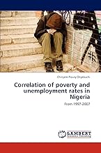 Correlation of poverty and unemployment rates in Nigeria: From 1997-2007