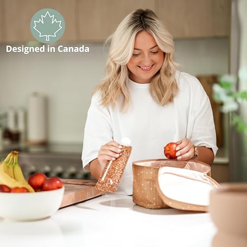 Miniatura 8 de Bolsas reutilizables para alimentos para bebés Bolsas de almacenamiento para niños pequeños y niños Puré de manzana, batidos, yogur, puré