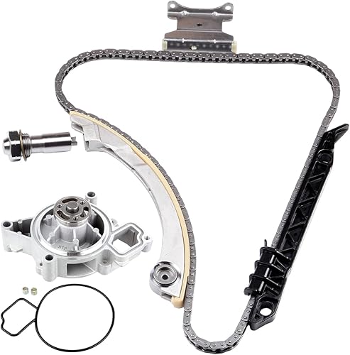 Miniatura 1 de SCITOO Kit de cadena de distribución del motor con bomba de agua - TK5090 9-4201S apto para Chevy Cobalt HHR Malibu Cavalier Vue Aura Ion L 100 L