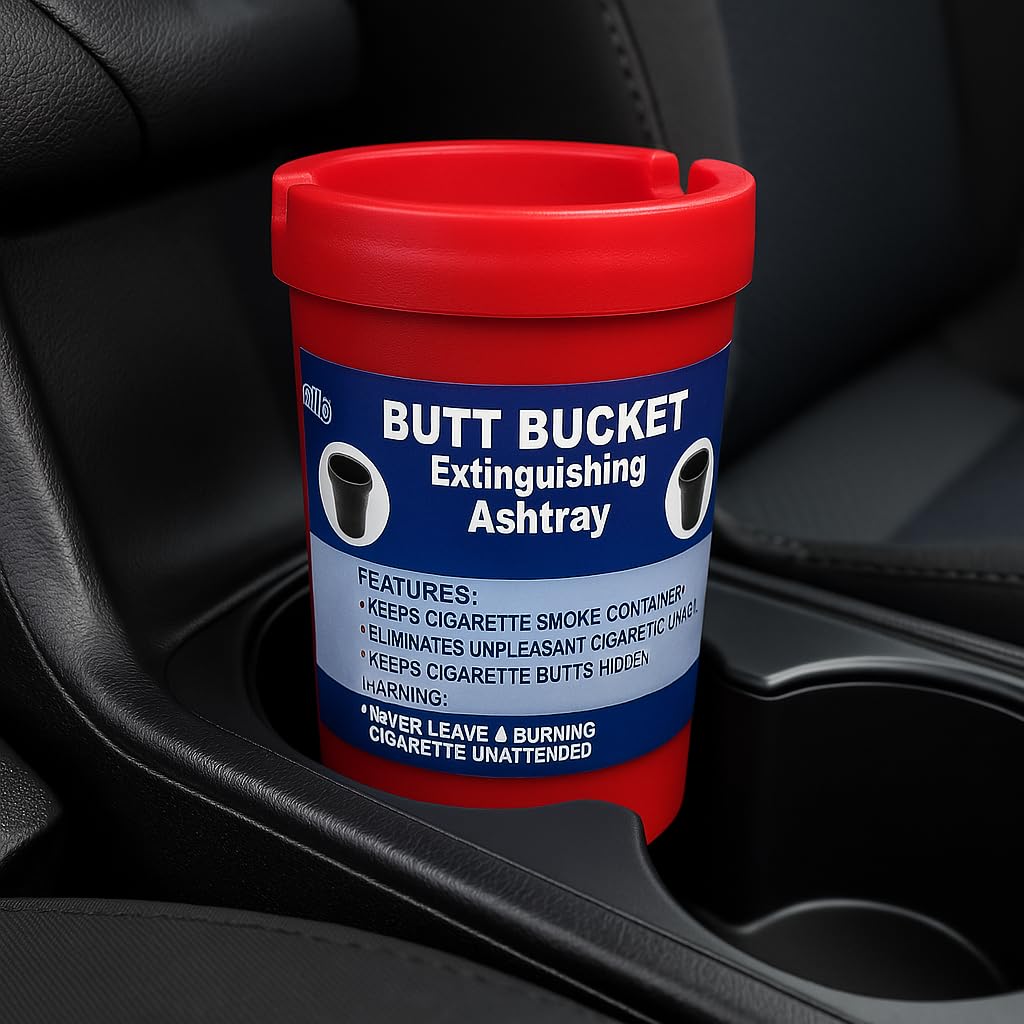 Amazon.com: 3 Pack Stub Out Cup-style Self-extinguishing Cigarette Ashtray 