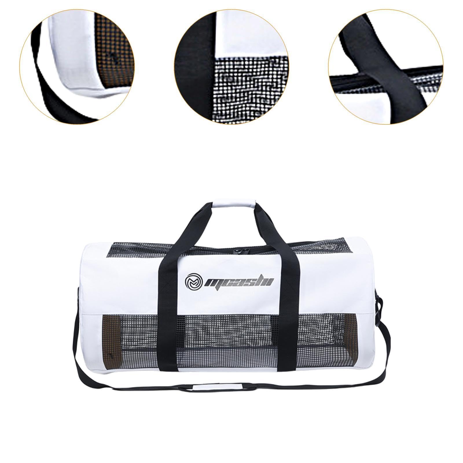 Sac de Plongée Sac de Sport Sac de Transport Sac D'Équipement Mesh Polyester TPU Spacieux Réglable pour Transport Facile Convient à Femmes Plongée sur