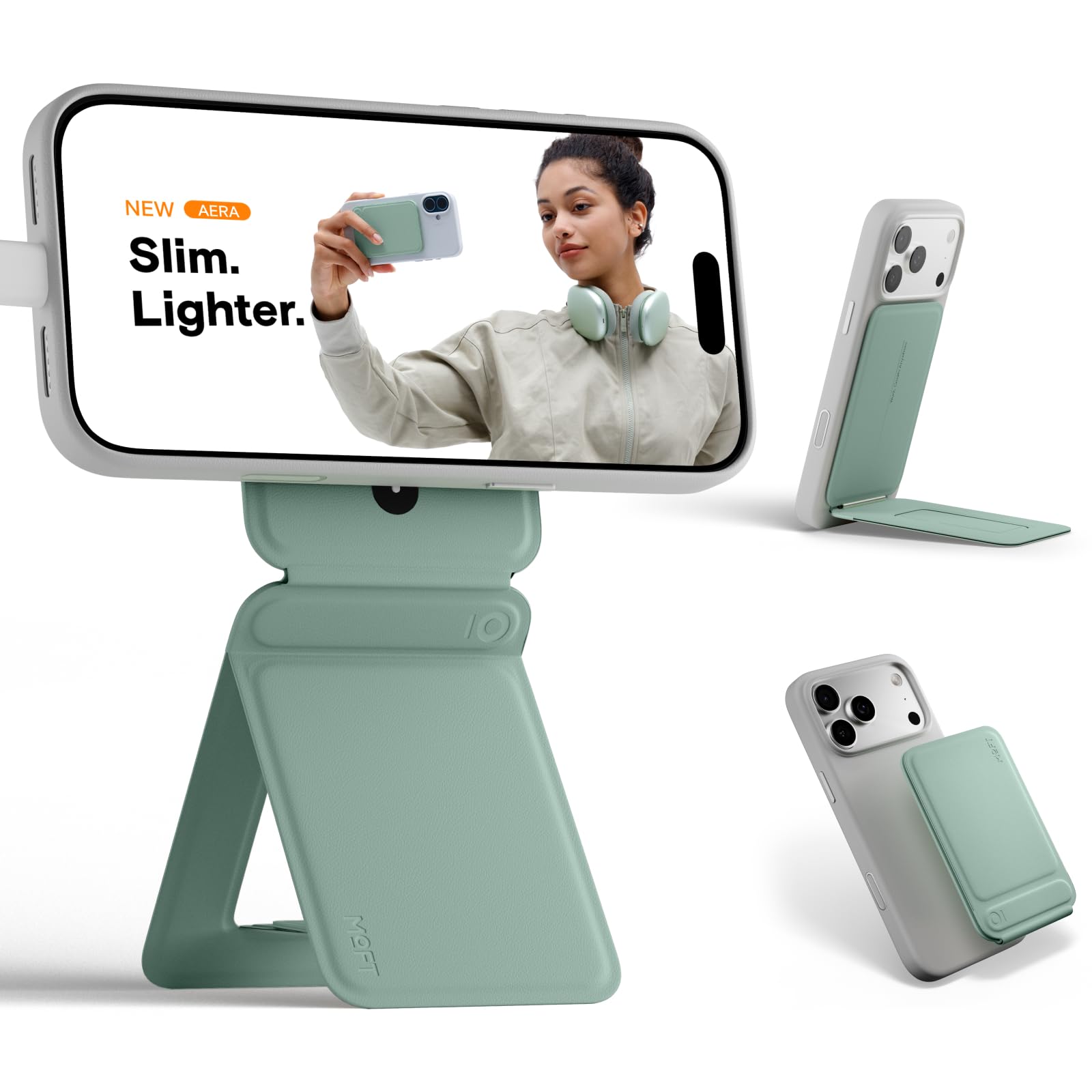 MOFT Snap Phone Tripod Stand AERA, Portable Selfie Stick, Mini Tripod