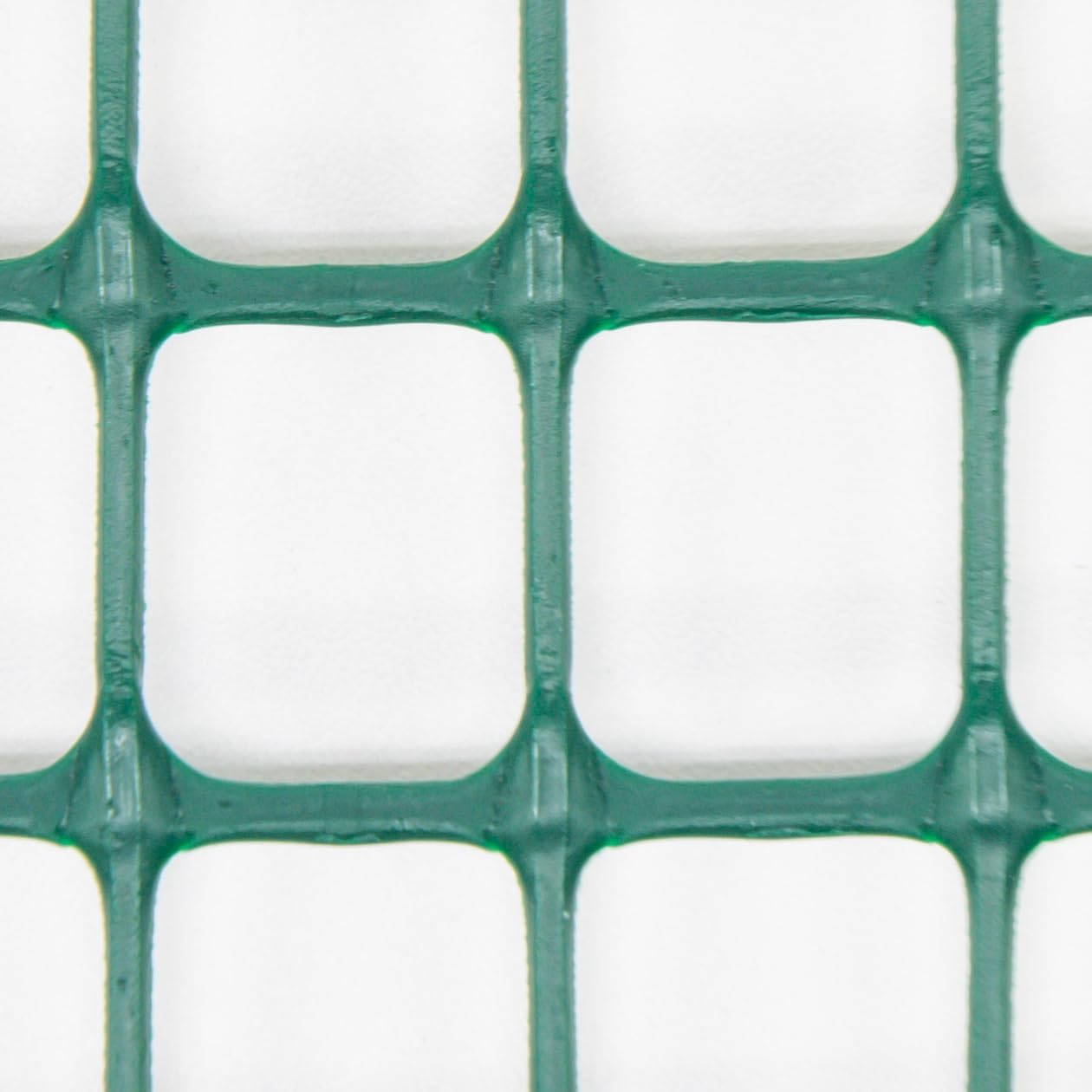 Heavy-Duty Plastic Mesh Netting, Green, 35 x 197 in (90cm x 5m), Recycled Plastic, Cut-to-Size, Durable, Multi-Purpose for Gardening, Fencing, Pets, Birds, Mole, DIY (0.75 in (19mm))
