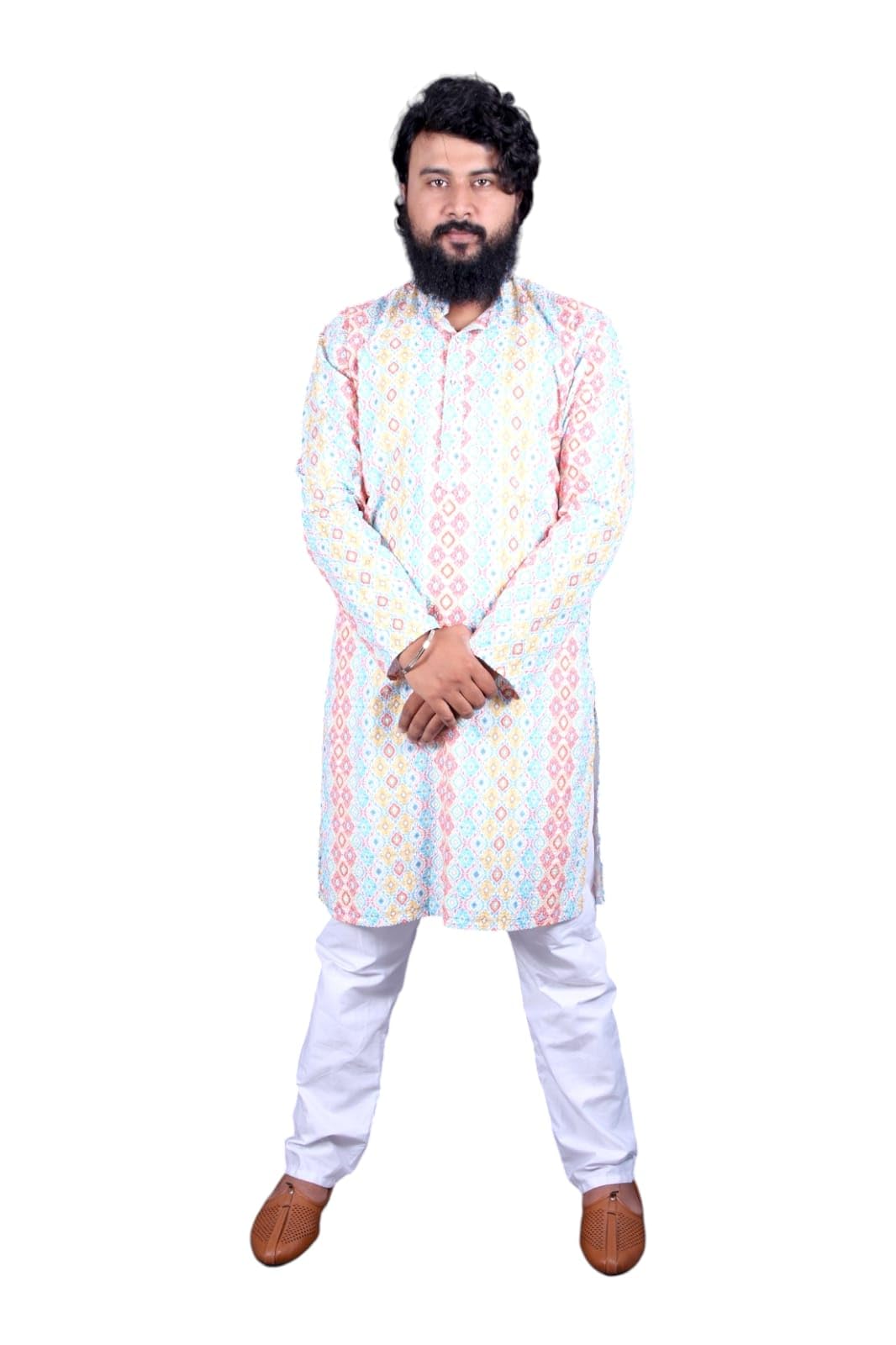 Men's Printed Suit Jacket-picture-44