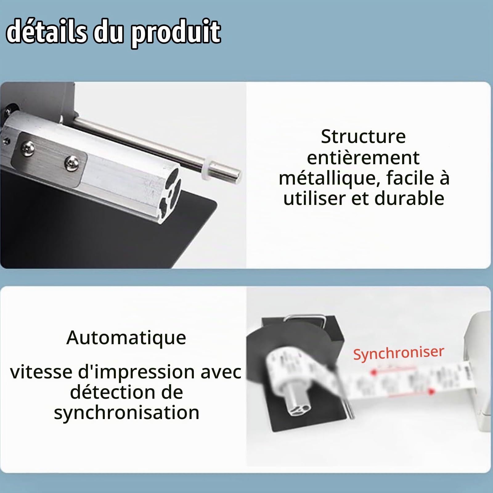 Enrouleur d'étiquettes automatique, enrouleur d'étiquettes 180 mm, enrouleur d'étiquettes à vitesse réglable, rembobinage bidirectionnel, 1 à 8 pouces/s, enrouleur d'étiquettes électrique portable