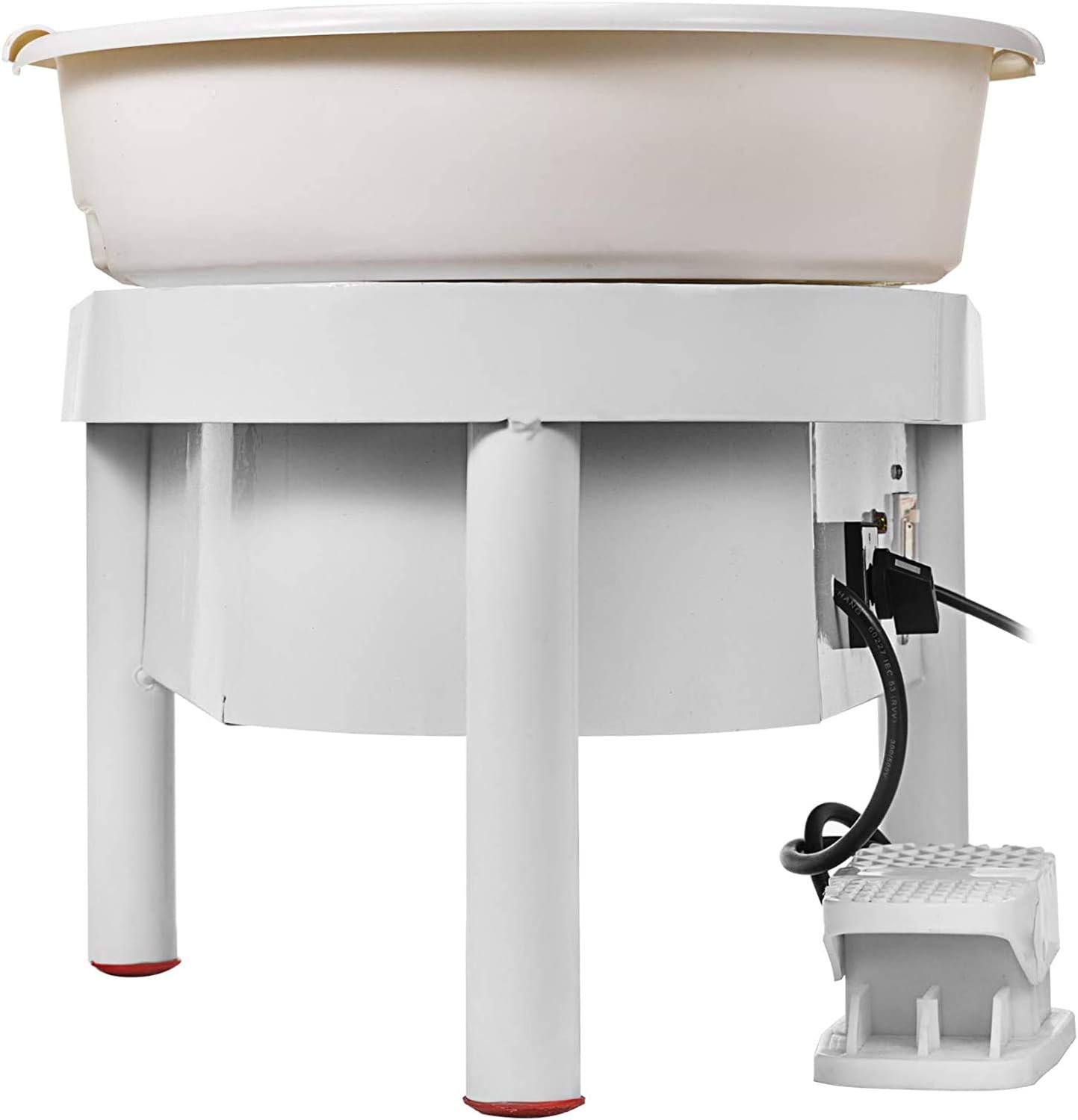 VEVOR Pottery Wheel 25CM Pottery Forming Machine 280W Electric Wheel for Pottery with Foot Pedal and Detachable Basin Easy Cleaning for Ceramics Clay Art Craft DIY : Arts, Crafts & Sewing