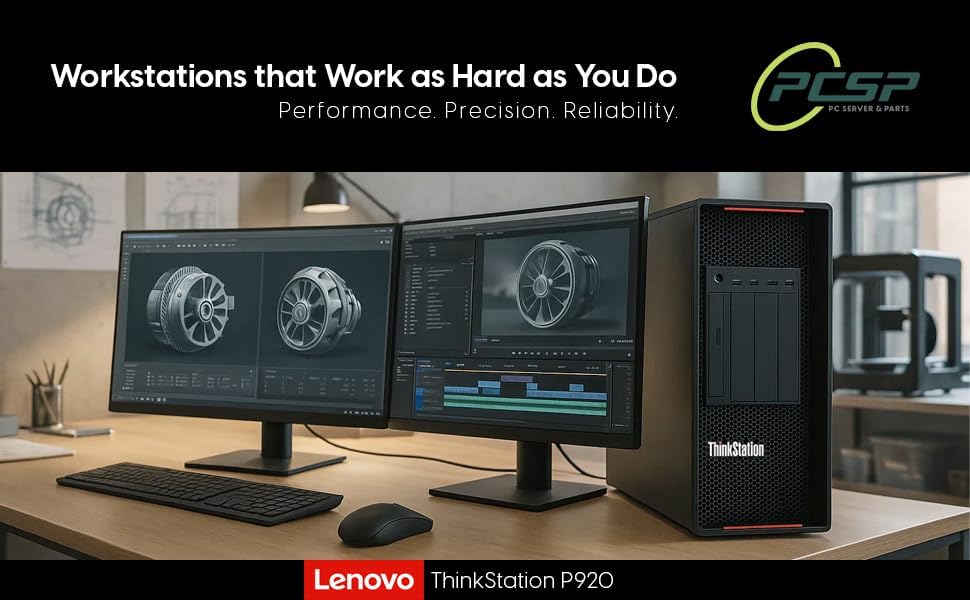 Miniatura 5 de PCSP ThinkStation P520 - Torre de computadora con Windows 11 Pro con procesador Intel Xeon W-2123 de 4 núcleos, SSD NVMe M.2 de 2 TB, 32 GB de RAM y