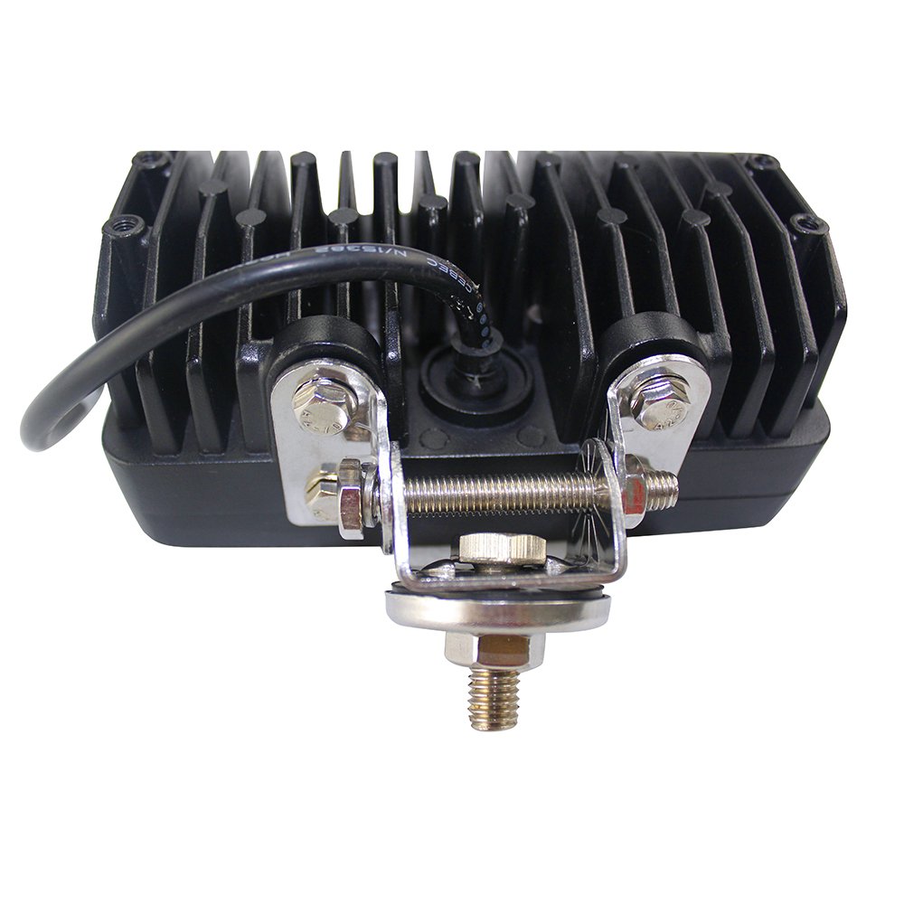 2 X 45W phare de travail LED lampe voiture SUV ATV tracteur pelleteuse camion grue 4x4 camion Work light Phare LED Lampe à LED pour véhicule tout-terrain 12V 24V Lumière LED