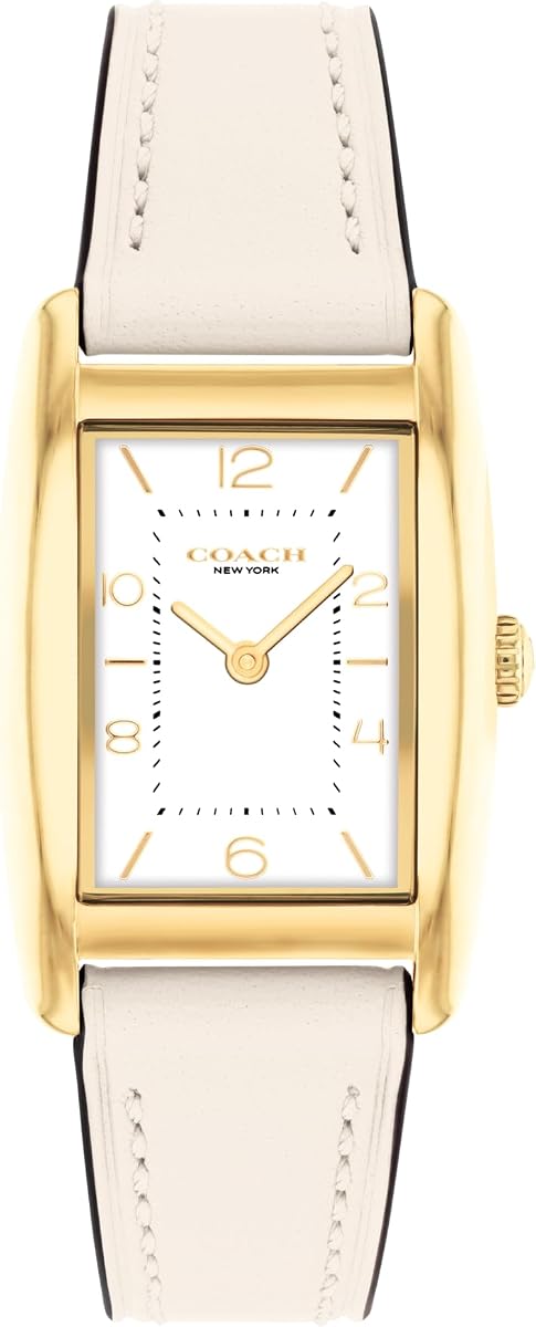 Reloj Reese para Mujer - Reloj de Cuarzo 2H con Correa de Cuero Genuino - Resistente al Agua 3 ATM/30 Metros - Reloj de Moda Premium para Estilo Diario - 24 mm