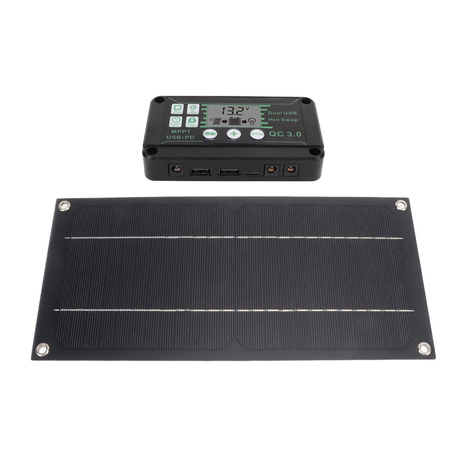 Monokristallines Silizium-Solarpanel, 600 W, hohe Effizienz, stabiler Betrieb für die Landwirtschaft im Freien, Wohnmobil, Auto