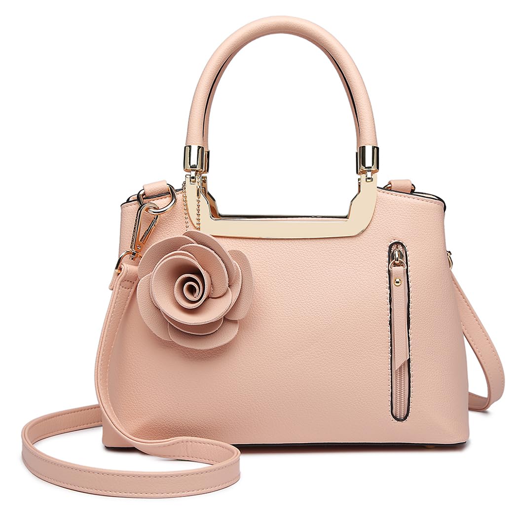Miss Lulu Handbags for Women Ladies Shoulder Bags Fashion PU Leather Crossbody Top Handle Bag
