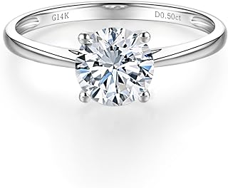 14K Lab Grown Diamond Engagement Ring