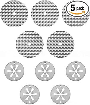 Zpana Car Heat Shield Repair Kit with Washers, 5 Set Vehicle Exhaust Insulation Heat Shield Clips for Underbody, Automotive OEM# N90335004 Replacement, Universal for SUV RV Truck Style A