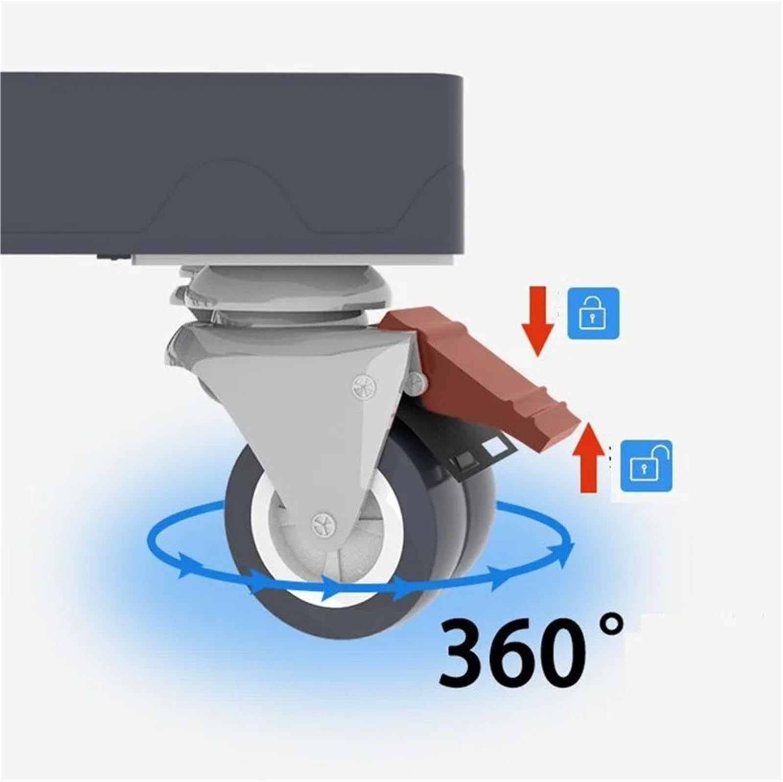 Base Ajustable for Carrito De Lavadora, Base De Soporte Con 4 Ruedas De Bloqueo, 8 Pies Niveladores De Succión for Suelo, Nevera