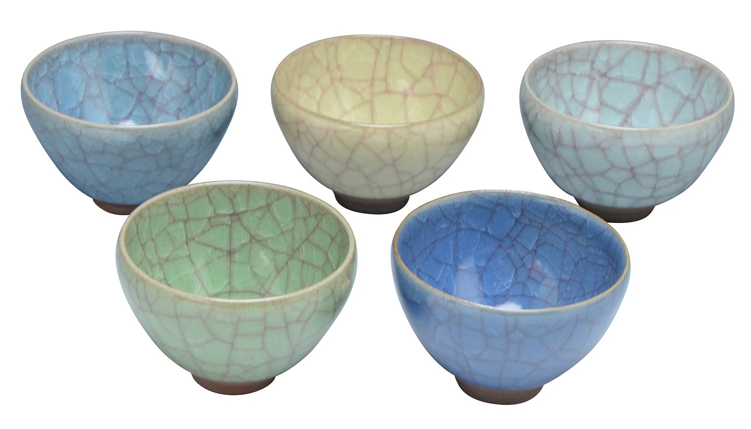 Amazon｜京焼 清水焼 利宋窯 お茶呑茶碗 揃 (化粧箱入) 青瓷貫入