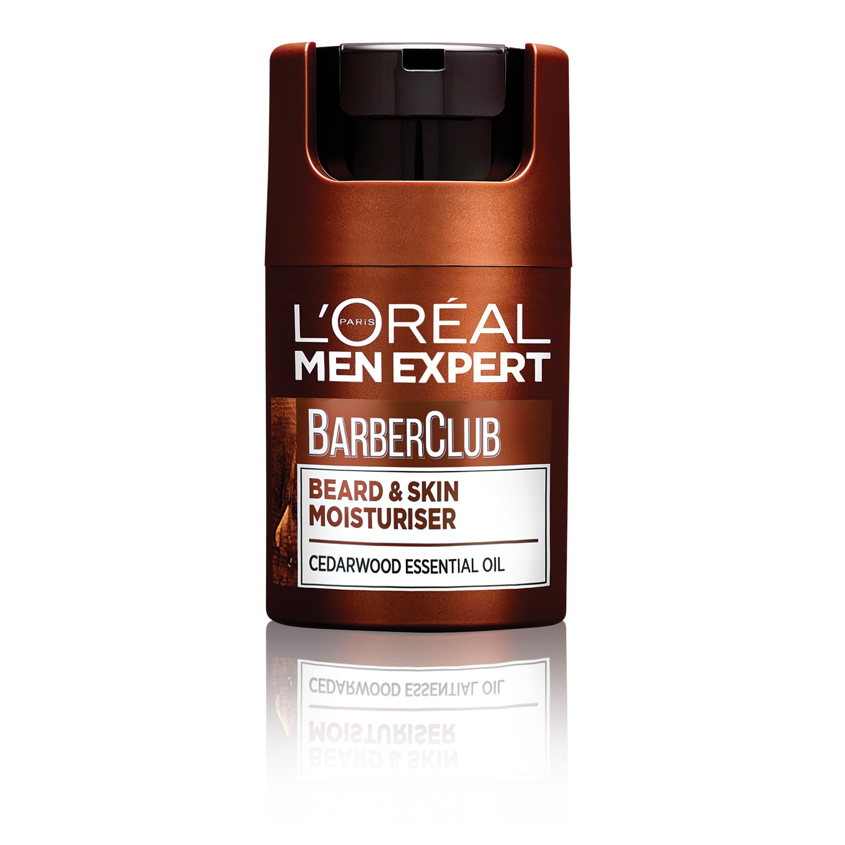L'Oréal Men Expert Barber Club Short Beard and Face Soothing Moisturiser, Non-Greasy, Paraben Free, 50ml