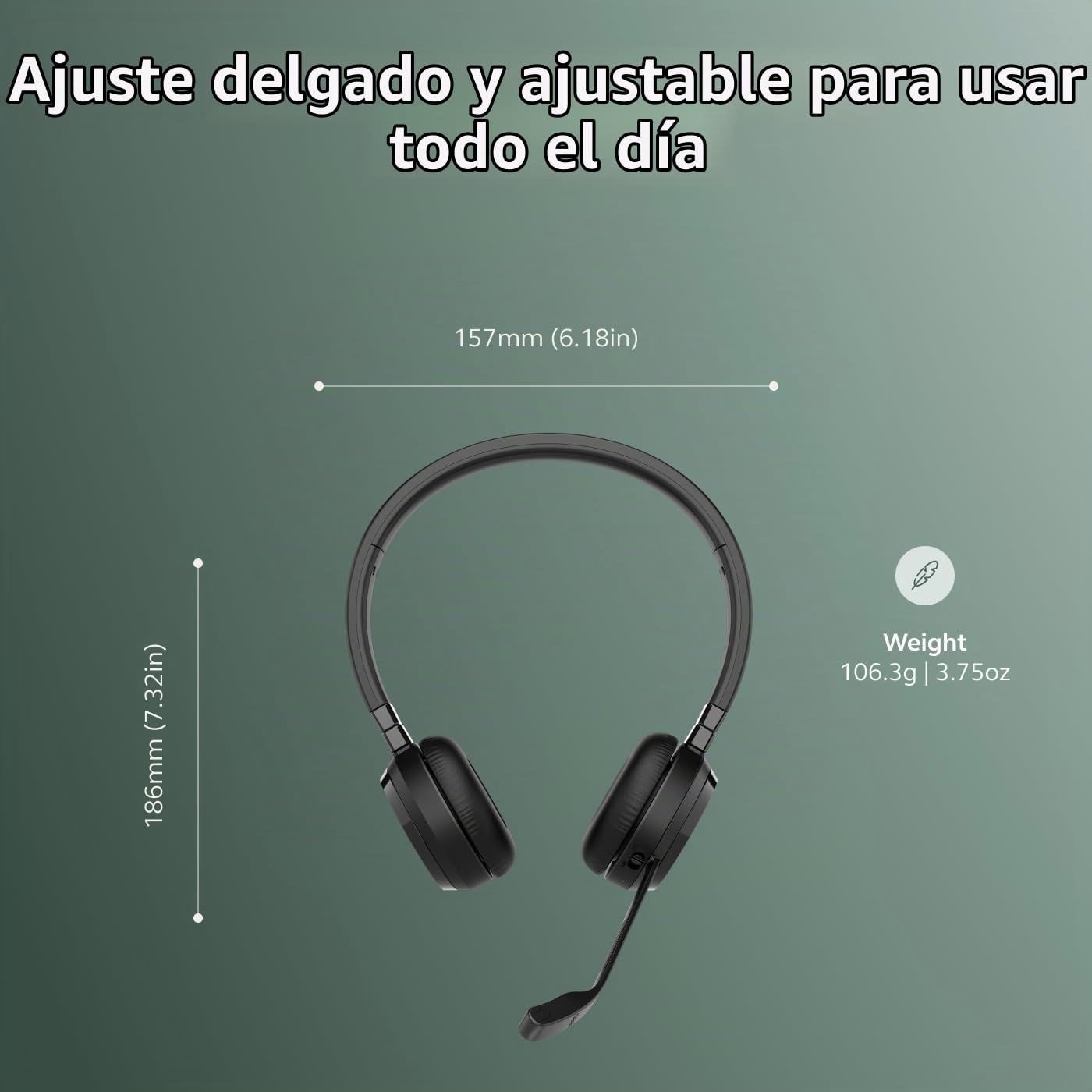 Amazon.com: Jabra Evolve 65 TE (tercera edición) - Auriculares