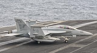 Posterazzi Persian Gulf October 30 2011-An EA-18G Growler moves to parking aboard USS George H.W. Bush Poster Print, (19 x 10)