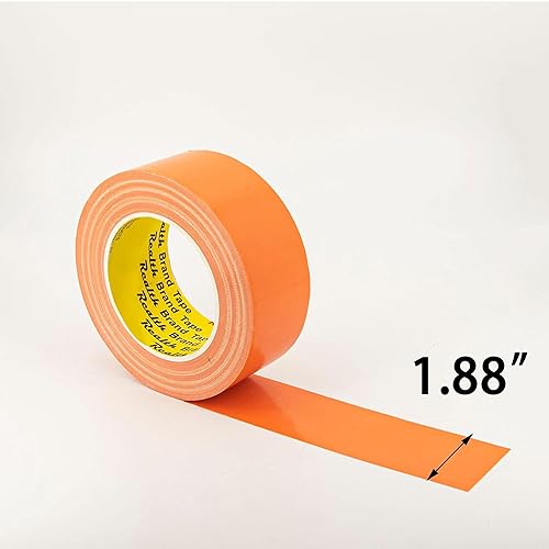 Miniatura 2 de Cinta adhesiva de alta calidad, 2 paquetes de 1.88 pulgadas x 35 yardas, cada rollo de cintas multiuso resistentes, ideales para artes,