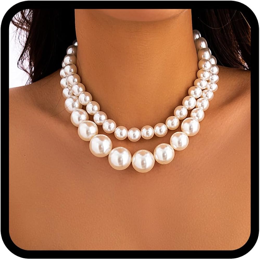 collana perle girocollo - Gioielli - Collane - di Lasira hanmade | su