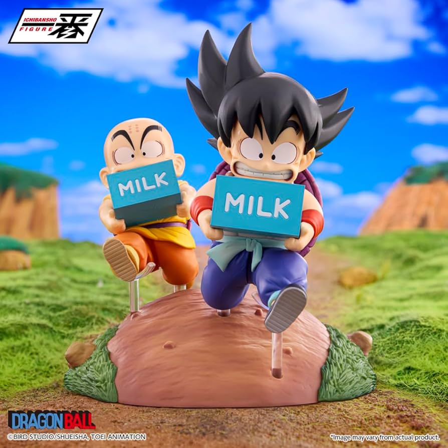Amazon.com: Ichibansho Figure - Dragon Ball - Son Goku & Krillin