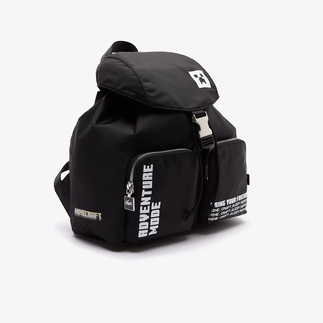 Buy Lacoste Unisex x Minecraft Print Nylon Backpack (NF3851K00) at