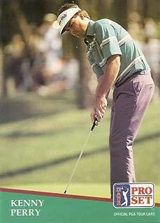 1991 Pro Set Golf #145 Kenny Perry Official PGA Trading Card