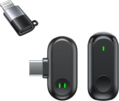 3 in 1 Wireless Lavalier Microphones