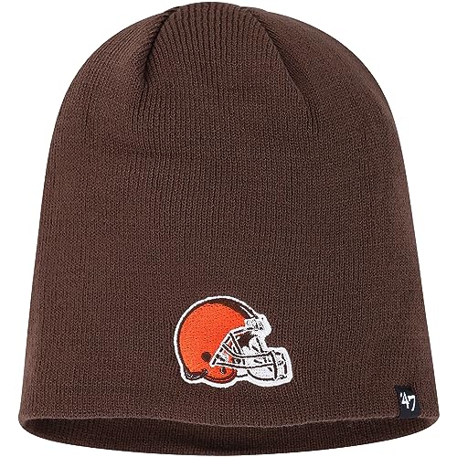 '47 Men's Brown Cleveland Browns Primary Beanie