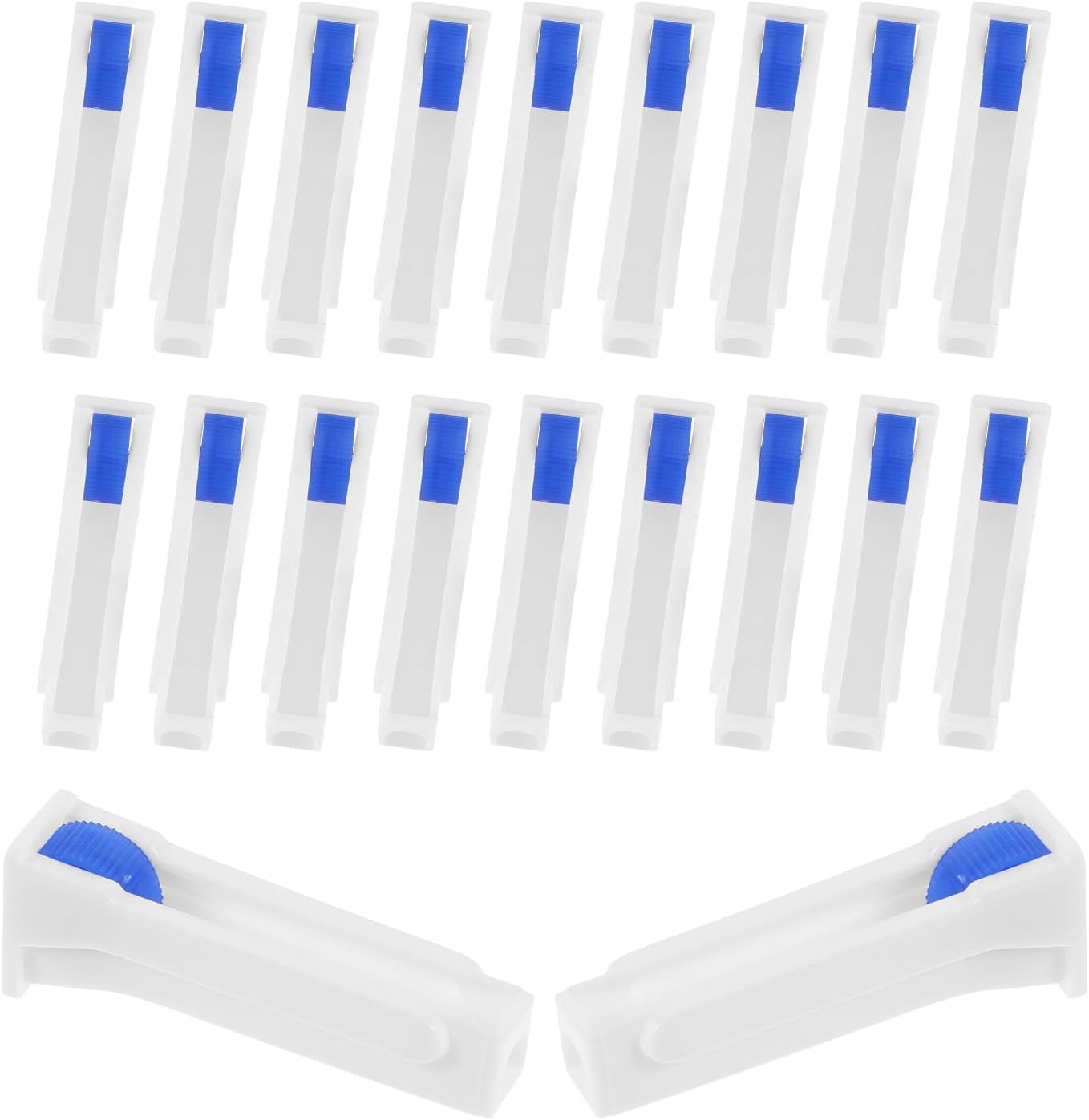 GALPADA 30pcs Adjustable Flow Regulator for Iv Tubes and Hoses, Plastic Inline Flow Control Valve for 2-4mm Tubes, Stable Process Operation and Balanced Design for Hospital and Chemical