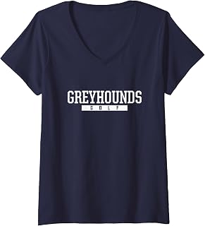 Womens Pope High School Golf V-Neck T-Shirt