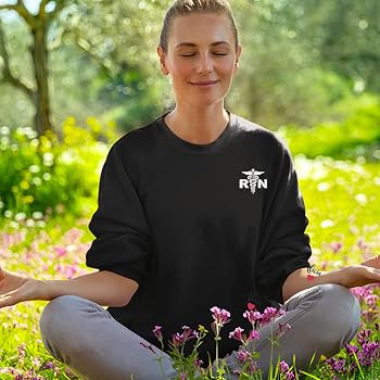 GODMERCH Custom Embroidered Nurse Sweatshirts For Women, RN Gifts For Nurses,  RN Gifts, Bsn RN Sweatshirts, Future RN, RN Embroidered Nurse Jacket, Nurse  Gifts For Women, Gifts For Nurses Day at Amazon