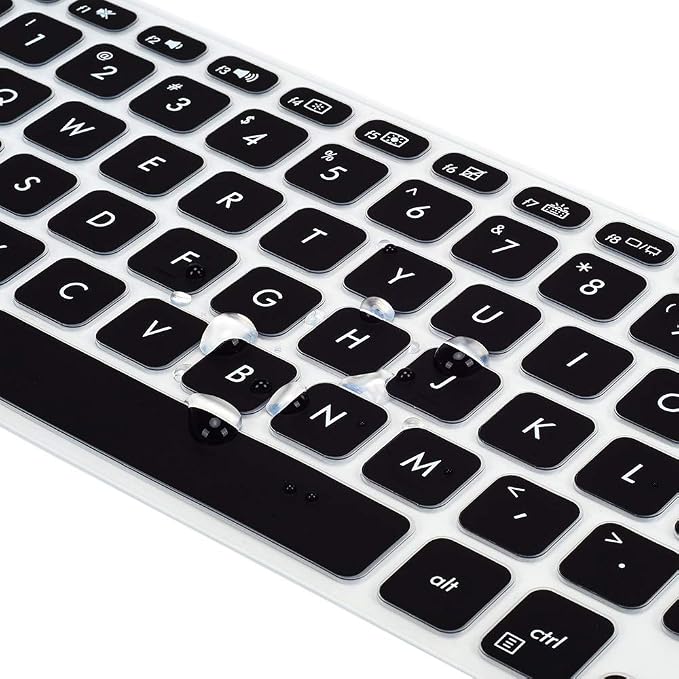 Protector de teclado para ASUS VivoBook 15.6 pulgadas negro miniatura 4