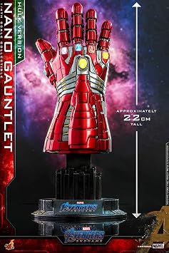 Hot Toys Avengers Endgame Nano Gauntlet Hulk Version Quarter Scale Replica | Avengers Endgame 9 Inch Prop Replica 1/4 Scale Series - Nano Gauntlet (Hul Version) Hot Toys 904727