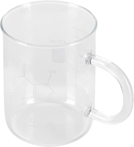 450 Ml Messbecher Glas Mit Griff, Glas Flüssigkeits Messbecher Klein Becherbeche