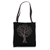 Binary Tree White Nerdy Computer Coding Funny Programming Tote Bag