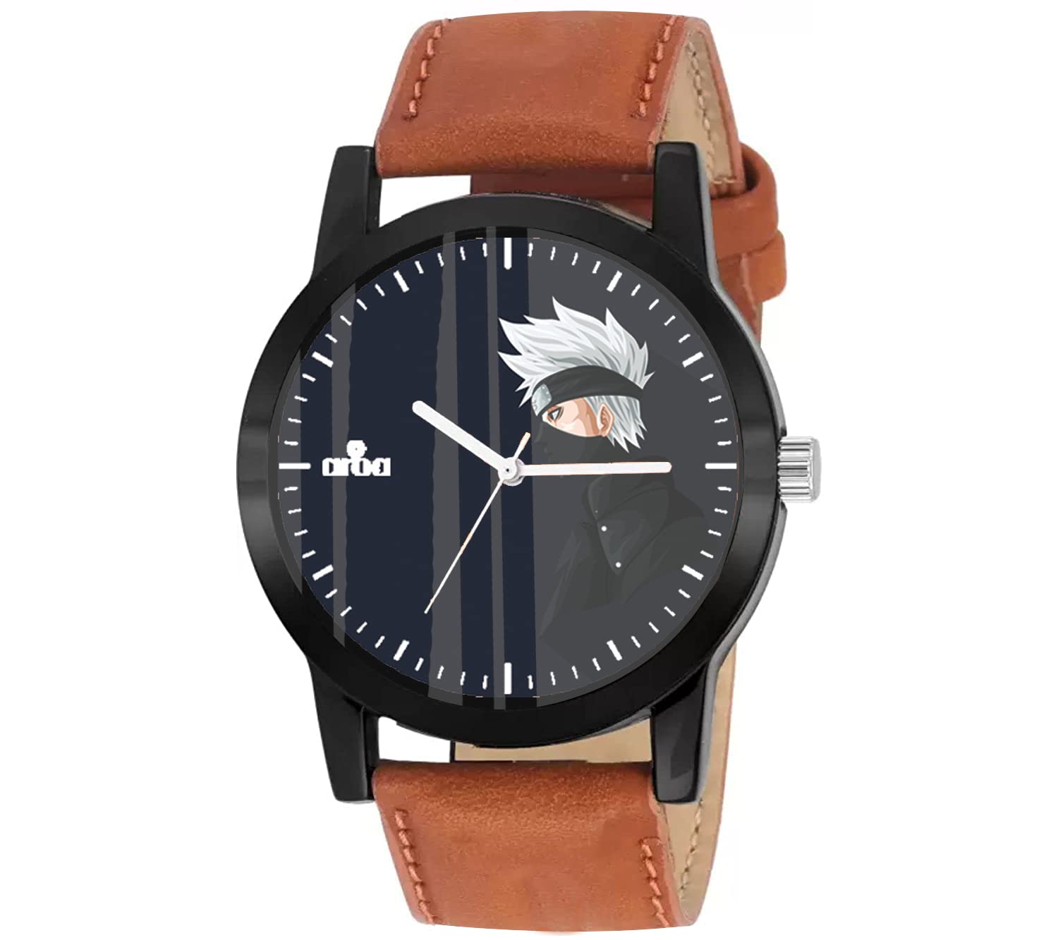 AROA Watch New Watch for Anime Profile Kakashi in Blue Model : 621 Black Metal Type Analog Black Strap Watch Blue Dial for Men Stylish Watch for Boys (B0C6HWLWN5) Amazon Price History, Amazon Price Tracker