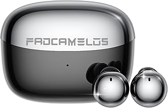 Aesthetic 2-in-1 Wireless Earbuds, Bluetooth 6.0 Ultra-Mini Stylish Headphones for Sleep & Day, Built in Mics & Enhanced Bass Earphones, IPX5 Waterproof All in Comfortable Ear Buds