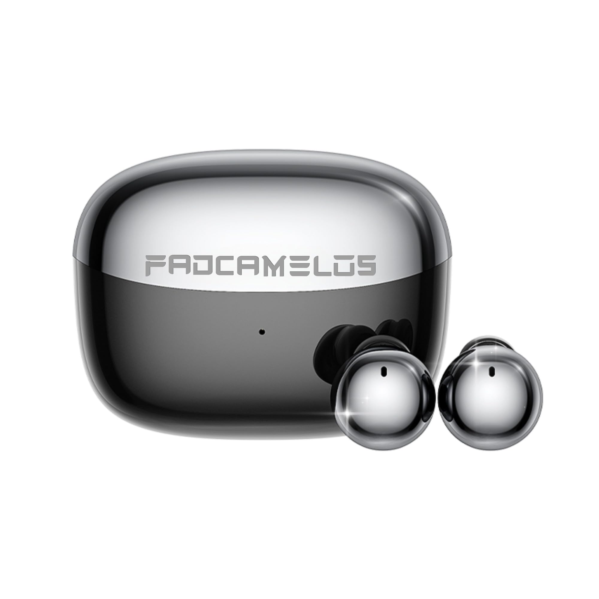 Aesthetic 2-in-1 Wireless Earbuds Bluetooth 6 0 Ultra-Mini Stylish Headphones for Sleep Day Built in Mics Enhanced Bass