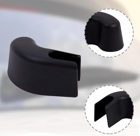 Rear Windshield Wiper Arm Nut Cover Cap Replacement for BMW X5 X7, 1 pc 61627442099